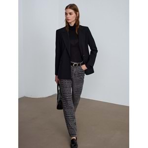 72095 %100 Pamuk Straight Jean-Antrasit